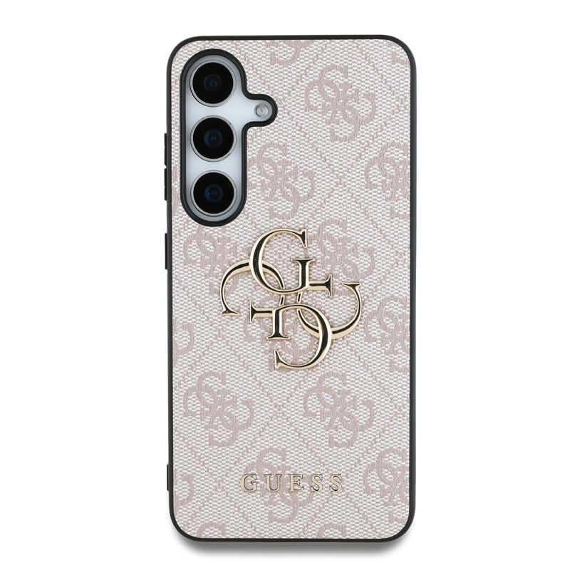 Guess Guess Galaxy S25 Backcover hoesje - 4G PU Big Logo - Roze, foto 3 van 6