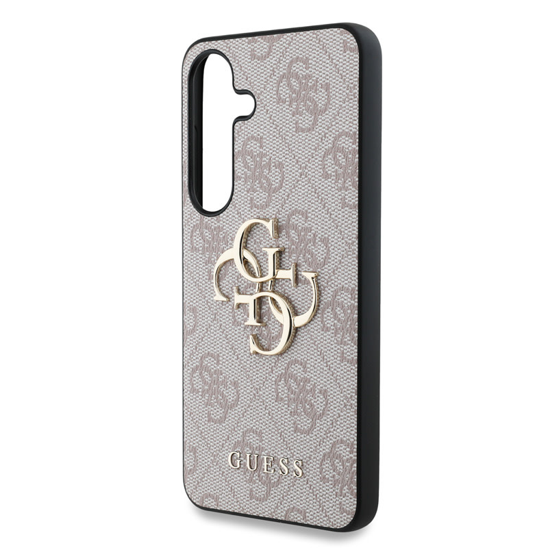 Guess Guess Galaxy S25 Backcover hoesje - 4G PU Big Logo - Roze, foto 5 van 6
