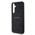 Guess Guess Galaxy S25 Back-Cover hul - 4G Colored Ring Classic Logo - MagSafe - Schwarz