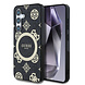 Guess Guess Galaxy S25 Backcover hoesje - Magnetic IML Peony on 4G - Magsafe - Zwart Guess Guess Galaxy S25 Backcover hoesje - Magnetic IML Peony on 4G - Magsafe - Zwart