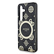Guess Guess Galaxy S25 Backcover hoesje - Magnetic IML Peony on 4G - Magsafe - Zwart Guess Guess Galaxy S25 Backcover hoesje - Magnetic IML Peony on 4G - Magsafe - Zwart