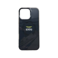 Aston Martin iPhone 16 Pro Max Backcover hoesje - Magsafe - IML F1 Car - Zwart
