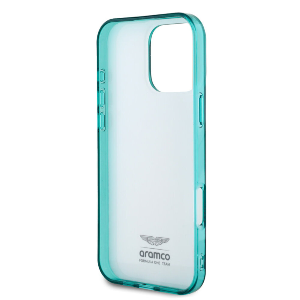 Aston Martin Aston Martin iPhone 16 Pro Max Back cover case - IML F1 Car - Alonso Signature - Green Aston Martin Aston Martin iPhone 16 Pro Max Back cover case - IML F1 Car - Alonso Signature - Green