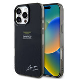 Aston Martin Aston Martin iPhone 16 Pro Max Back cover case - IML F1 Car - Alonso Signature - Black Aston Martin Aston Martin iPhone 16 Pro Max Back cover case - IML F1 Car - Alonso Signature - Black