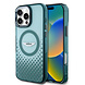 Aston Martin Aston Martin iPhone 16 Pro Max Back cover coque - Magsafe - IML Metal Gradient Squares - Vert Aston Martin Aston Martin iPhone 16 Pro Max Back cover coque - Magsafe - IML Metal Gradient Squares - Vert
