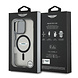 Aston Martin Aston Martin iPhone 16 Pro Max Back cover coque - Magsafe - IML Frosted Effect - Noir Aston Martin Aston Martin iPhone 16 Pro Max Back cover coque - Magsafe - IML Frosted Effect - Noir
