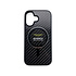 Aston Martin iPhone 16 Back cover coque - Magsafe - Carbon Circle - Argent Aston Martin iPhone 16 Back cover coque - Magsafe - Carbon Circle - Argent