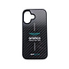 Aston Martin Aston Martin iPhone 16 Backcover hoesje - Carbon ARM24 Logo - Groen Aston Martin Aston Martin iPhone 16 Backcover hoesje - Carbon ARM24 Logo - Groen