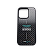 Aston Martin Aston Martin iPhone 16 Pro Back cover coque - Carbon ARM24 Logo - Vert Aston Martin Aston Martin iPhone 16 Pro Back cover coque - Carbon ARM24 Logo - Vert