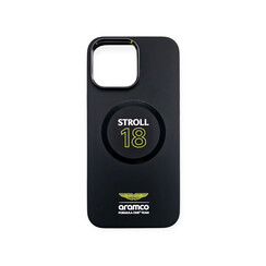Aston Martin iPhone 16 Pro Back cover case - Magsafe - Stroll - Black
