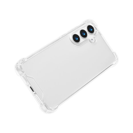 TUNIQ TUNIQ Galaxy S25 Plus Backcover hoesje - Transparant - Antishock TUNIQ TUNIQ Galaxy S25 Plus Backcover hoesje - Transparant - Antishock