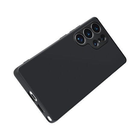 TUNIQ TUNIQ Galaxy S25 Ultra Backcover hoesje - Zwart TUNIQ TUNIQ Galaxy S25 Ultra Backcover hoesje - Zwart