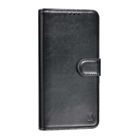 TUNIQ TUNIQ Galaxy S25 Book type housse - Porte-cartes pour 3 cartes - Fermeture magnétique - Noir