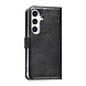 TUNIQ TUNIQ Galaxy S25 Book type housse - Porte-cartes pour 3 cartes - Fermeture magnétique - Noir TUNIQ TUNIQ Galaxy S25 Book type housse - Porte-cartes pour 3 cartes - Fermeture magnétique - Noir