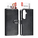 TUNIQ TUNIQ Galaxy S25 Book type housse - Porte-cartes pour 3 cartes - Fermeture magnétique - Noir TUNIQ TUNIQ Galaxy S25 Book type housse - Porte-cartes pour 3 cartes - Fermeture magnétique - Noir