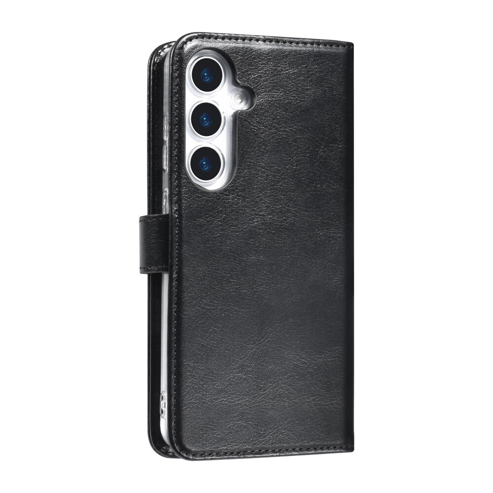 TUNIQ TUNIQ Galaxy S25 Plus Book type housse - Porte-cartes pour 3 cartes - Fermeture magnétique - Noir TUNIQ TUNIQ Galaxy S25 Plus Book type housse - Porte-cartes pour 3 cartes - Fermeture magnétique - Noir