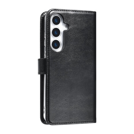 TUNIQ TUNIQ Galaxy S25 Plus Book type housse - Porte-cartes pour 3 cartes - Fermeture magnétique - Noir TUNIQ TUNIQ Galaxy S25 Plus Book type housse - Porte-cartes pour 3 cartes - Fermeture magnétique - Noir