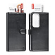 TUNIQ TUNIQ Galaxy S25 Ultra Book Case hoesje Pasjeshouder voor 3 pasjes - Magneetsluiting - Zwart TUNIQ TUNIQ Galaxy S25 Ultra Book Case hoesje Pasjeshouder voor 3 pasjes - Magneetsluiting - Zwart