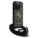 Guess Guess iPhone 16 Pro Max Back-Cover hul - Crossbody 4G Big Logo - Cord Strap - Braun Guess Guess iPhone 16 Pro Max Back-Cover hul - Crossbody 4G Big Logo - Cord Strap - Braun