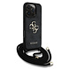 Guess Guess iPhone 16 Pro Max Back cover case - Crossbody 4G Big Logo - Cord Strap - Black Guess Guess iPhone 16 Pro Max Back cover case - Crossbody 4G Big Logo - Cord Strap - Black