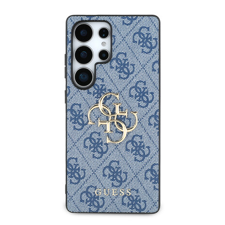 Guess Guess Galaxy S25 Ultra Back-Cover hul - 4G PU Big Logo - Blau Guess Guess Galaxy S25 Ultra Back-Cover hul - 4G PU Big Logo - Blau