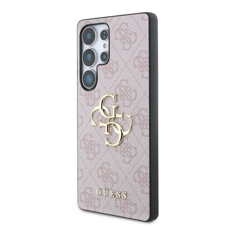 Guess Guess Galaxy S25 Ultra Back-Cover hul - 4G PU Big Logo - Rosa Guess Guess Galaxy S25 Ultra Back-Cover hul - 4G PU Big Logo - Rosa