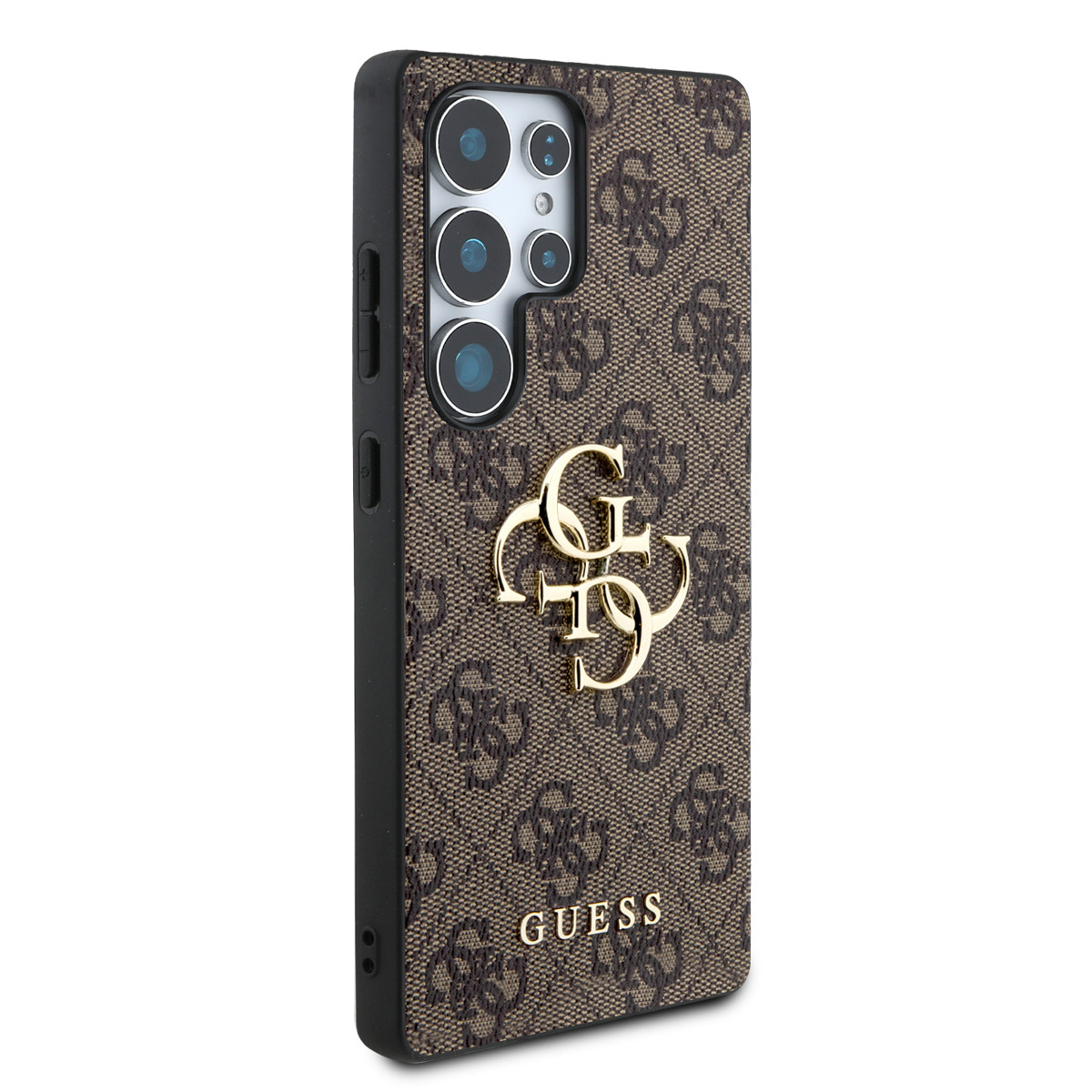 Guess Guess Galaxy S25 Ultra Backcover hoesje - 4G PU Big Logo - Bruin, foto 4 van 6