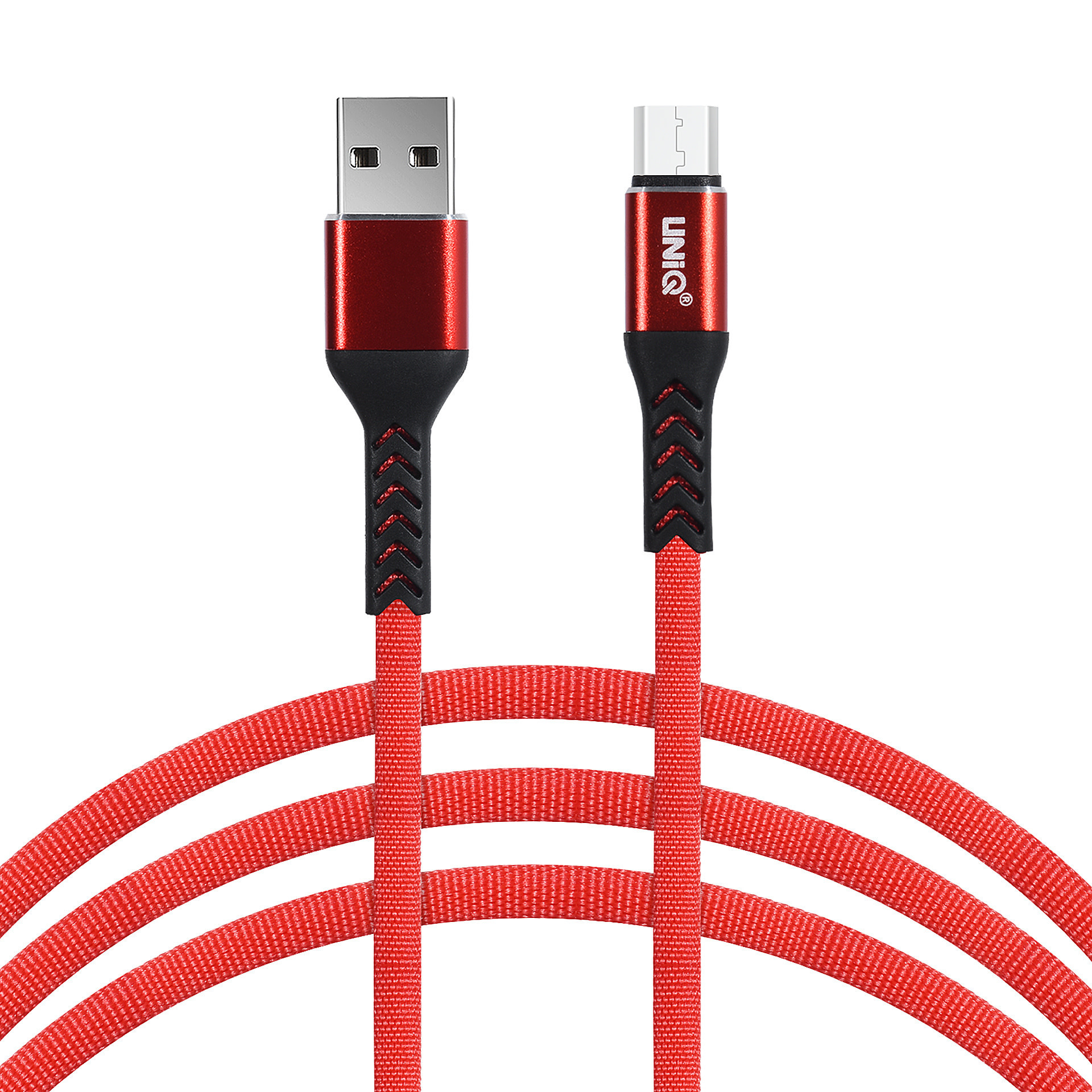 UNIQ Accessory UNIQ Accessory USB Type-C Kabel 200cm snellader dataoverdracht - Rood, foto 4 van 4