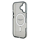 Aston Martin Aston Martin iPhone 16 Back cover case - Magsafe - IML Frosted Effect - Black Aston Martin Aston Martin iPhone 16 Back cover case - Magsafe - IML Frosted Effect - Black