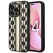 Karl Lagerfeld Karl Lagerfeld iPhone 14 Pro Back cover case - Monogram Stripe - Black Karl Lagerfeld Karl Lagerfeld iPhone 14 Pro Back cover case - Monogram Stripe - Black