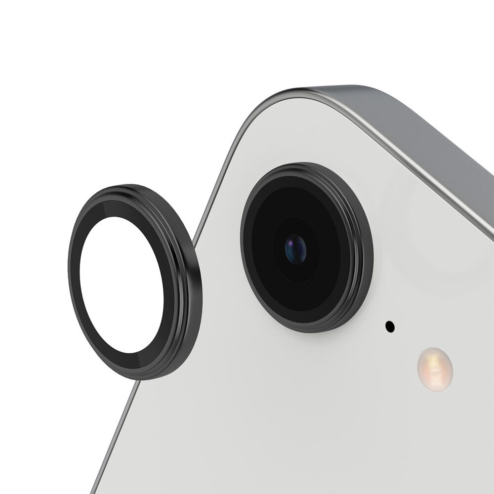 TUNIQ TUNIQ iPhone 16e Lens Protector - Tempered glass - Schwarz TUNIQ TUNIQ iPhone 16e Lens Protector - Tempered glass - Schwarz