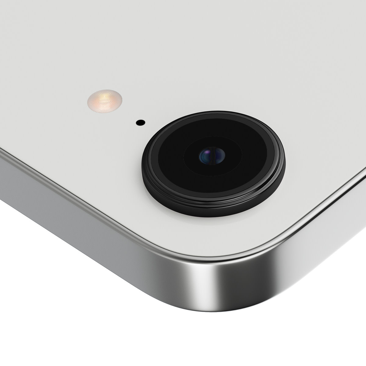 TUNIQ TUNIQ iPhone 16e Lens Protector - Tempered glass - Zwart, foto 2 van 4