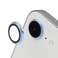 TUNIQ iPhone 16e Lens protector - Tempered glass - Blue