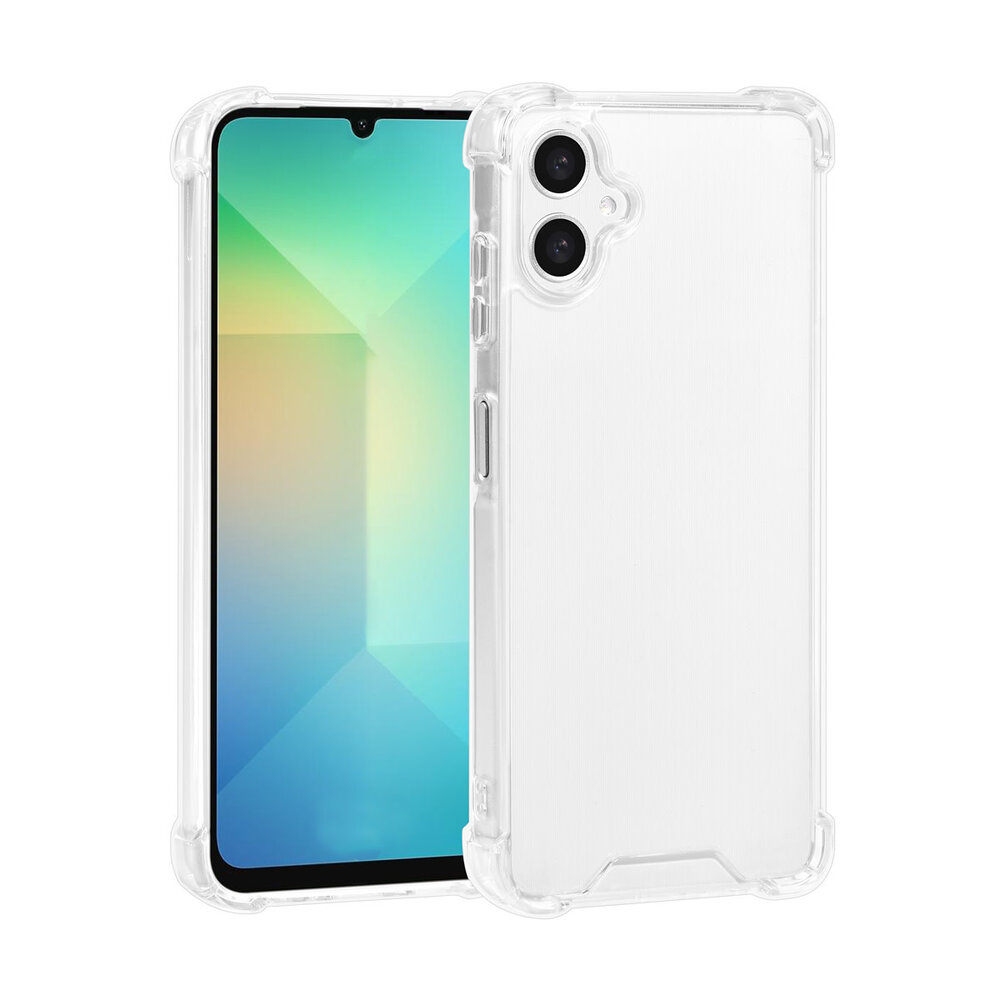 TUNIQ TUNIQ Galaxy A06 Backcover hoesje - Transparant - Antishock TUNIQ TUNIQ Galaxy A06 Backcover hoesje - Transparant - Antishock