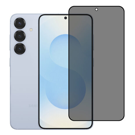 TUNIQ box of 10 - TUNIQ Galaxy S25 Screenprotector - Privacy Glass - Zwart TUNIQ box of 10 - TUNIQ Galaxy S25 Screenprotector - Privacy Glass - Zwart