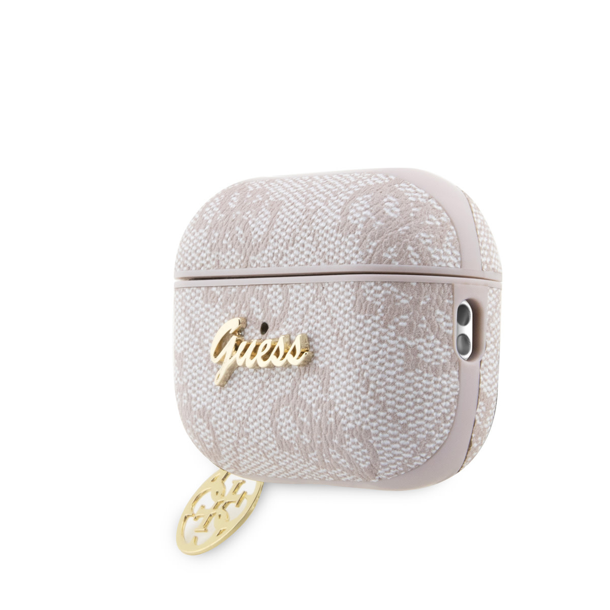 Guess Guess AirPods Pro & Pro 2 Case - 4G - Heart Charm - Roze, foto 3 van 4