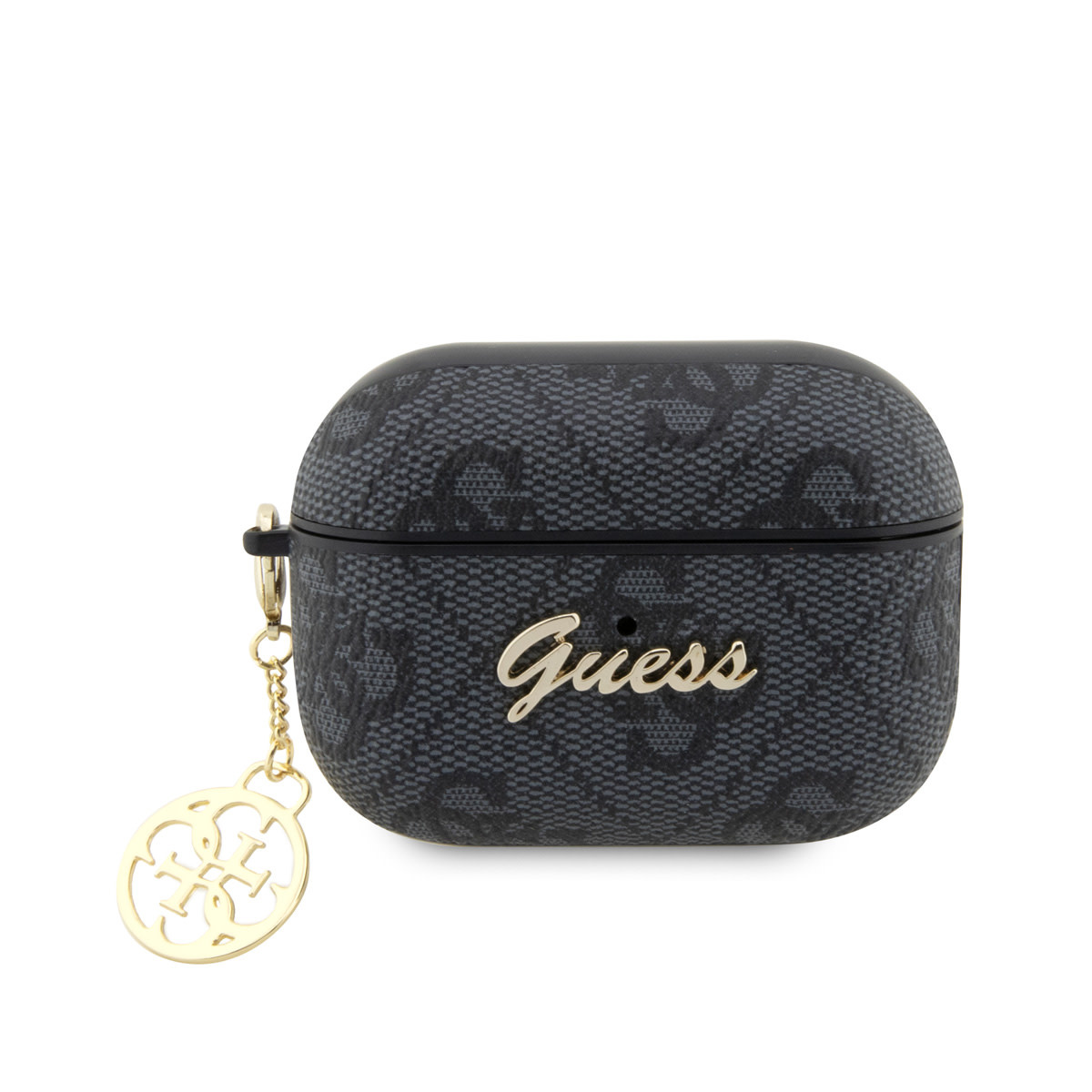 Guess Guess AirPods Pro & Pro 2 Case - 4G - Heart Charm - Zwart