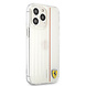 Ferrari Ferrari iPhone 13 Pro Max Back cover coque - Red Line - Transparent Ferrari Ferrari iPhone 13 Pro Max Back cover coque - Red Line - Transparent