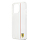 Ferrari Ferrari iPhone 13 Pro Max Back cover coque - Red Line - Transparent Ferrari Ferrari iPhone 13 Pro Max Back cover coque - Red Line - Transparent