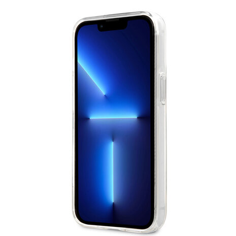 Ferrari Ferrari iPhone 13 Pro Max Back cover case - Red Line - Transparent Ferrari Ferrari iPhone 13 Pro Max Back cover case - Red Line - Transparent