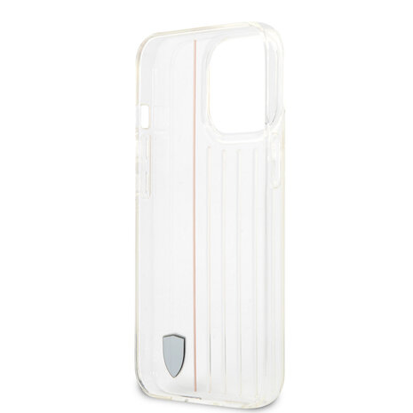 Ferrari Ferrari iPhone 13 Pro Max Back cover case - Red Line - Transparent Ferrari Ferrari iPhone 13 Pro Max Back cover case - Red Line - Transparent