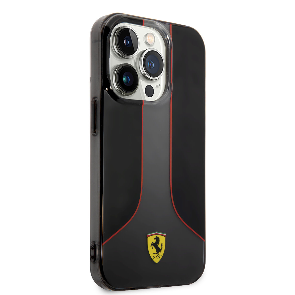 Ferrari Ferrari iPhone 14 Plus Backcover hoesje Gradients - Zwart, foto 4 van 6