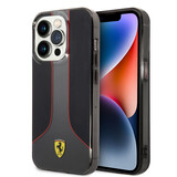 Ferrari Ferrari iPhone 14 Plus Backcover hoesje Gradients - Zwart Ferrari Ferrari iPhone 14 Plus Backcover hoesje Gradients - Zwart