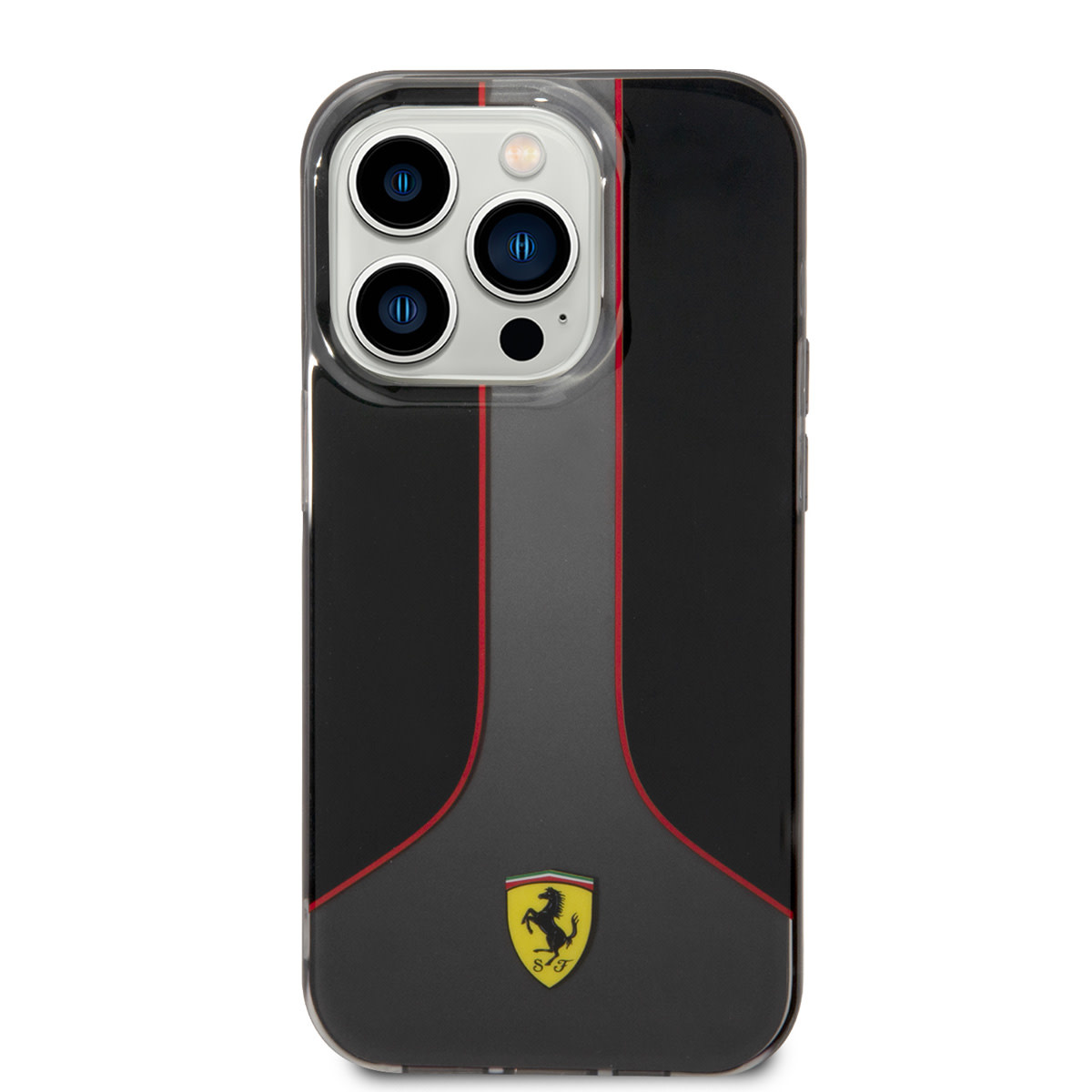 Ferrari Ferrari iPhone 14 Plus Backcover hoesje Gradients - Zwart, foto 3 van 6