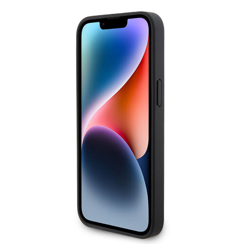 Ferrari Ferrari iPhone 15 Plus Backcover hoesje Stitched Lines - Rood