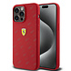 Ferrari Ferrari iPhone 15 Plus Backcover hoesje - Over SF - Rood Ferrari Ferrari iPhone 15 Plus Backcover hoesje - Over SF - Rood