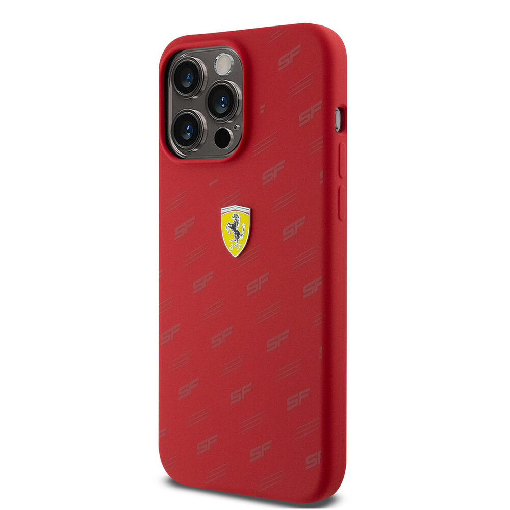 Ferrari Ferrari iPhone 15 Plus Back cover coque - Over SF - Rouge