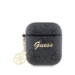 Guess Airpods - Airpods 2 Case - 4G - Heart Charm - Zwart