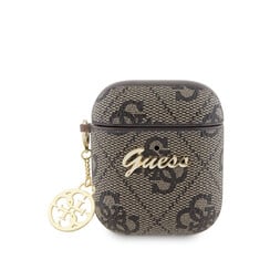 Guess Airpods - Airpods 2 Case - 4G - Heart Charm - Bruin