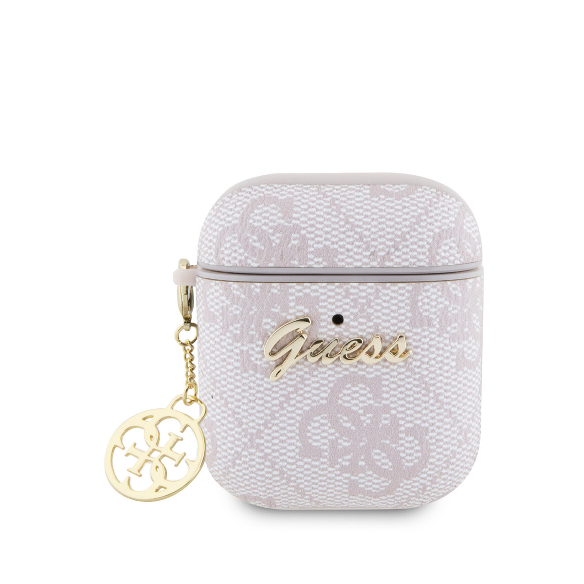 Guess Guess Airpods - Airpods 2 Case - 4G - Heart Charm - Roze
